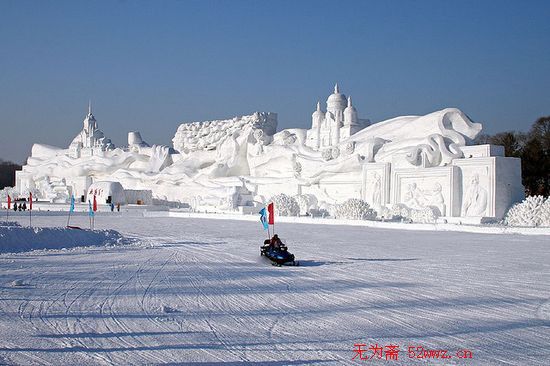 雪雕艺术作品欣赏