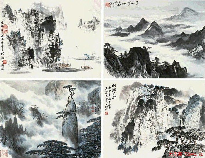 王颂余画山水教学视频下载