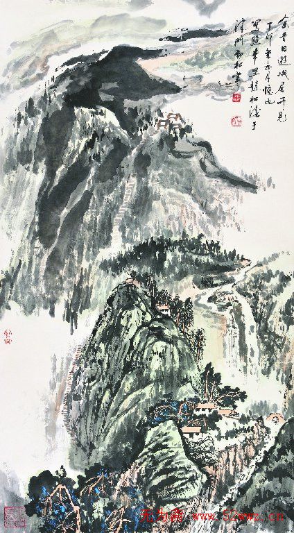 天津赵松涛中国画作品欣赏