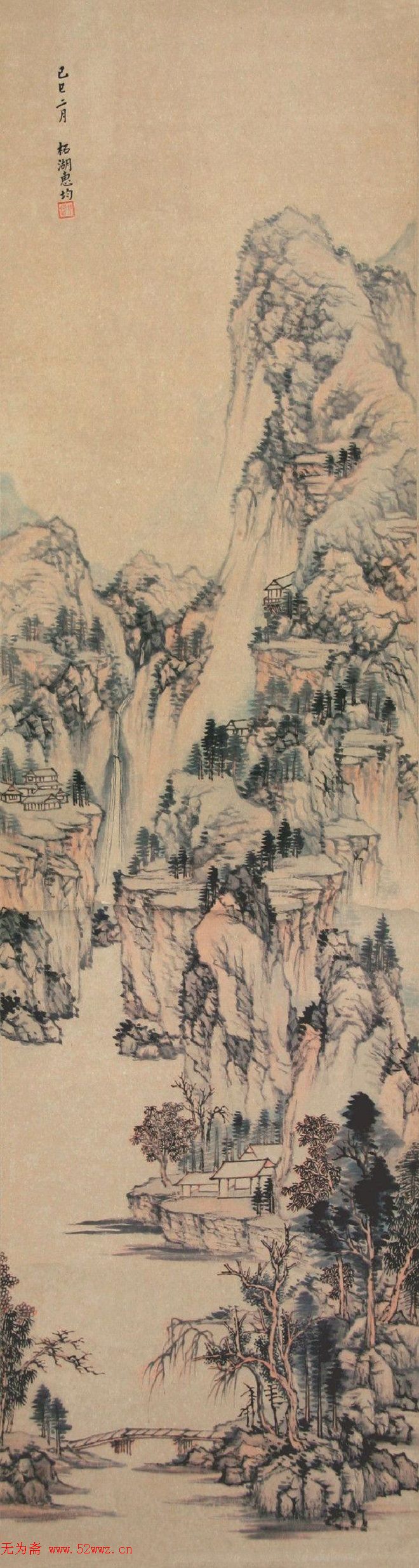 京津画派画家惠孝同作品欣赏 图2