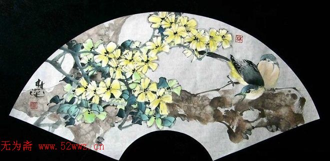 林深国画写意花鸟画作品欣赏 图2