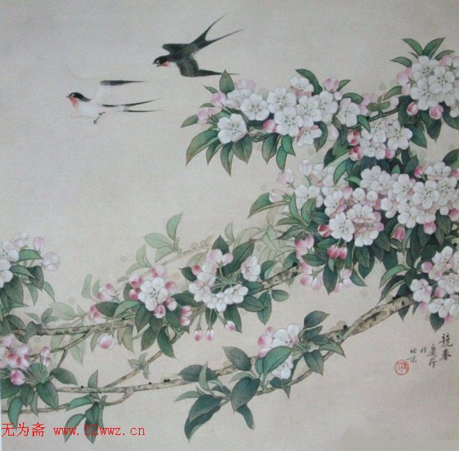 王庆升中国画工笔牡丹画作品欣赏 图2