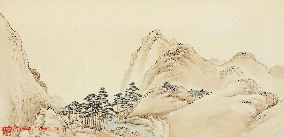 清代高简绘画《写景山水册》55.2万港元