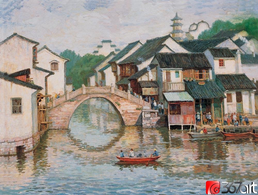 金一德油画作品欣赏 图1