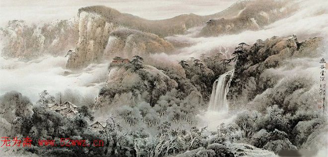 黄玉洲山水画作品欣赏 图2