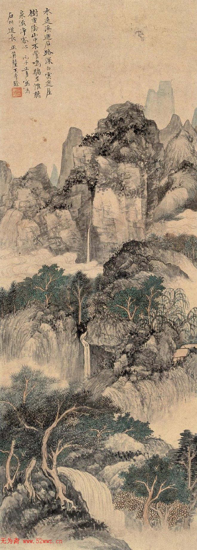 当代集收藏绘画于一身的旅美画家王季迁作品欣赏 图2