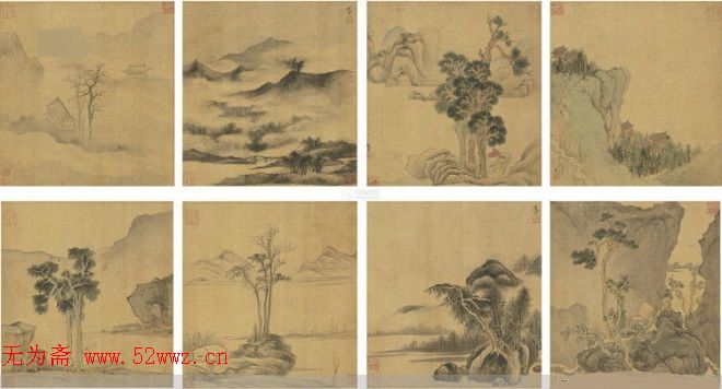 明万历画家赵左山水画作品欣赏 图2