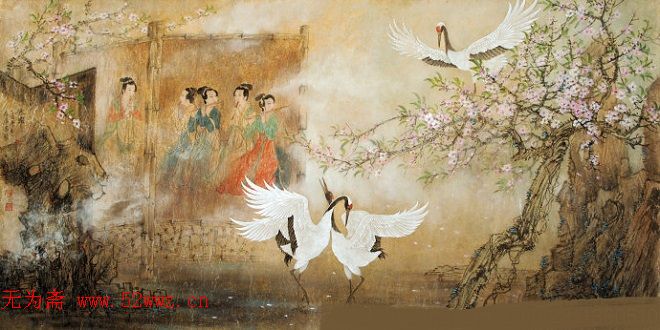 易华昌工笔花鸟画作品欣赏 图4