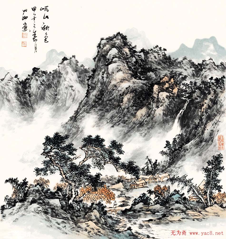 陈忠洲中国画作品欣赏 图1