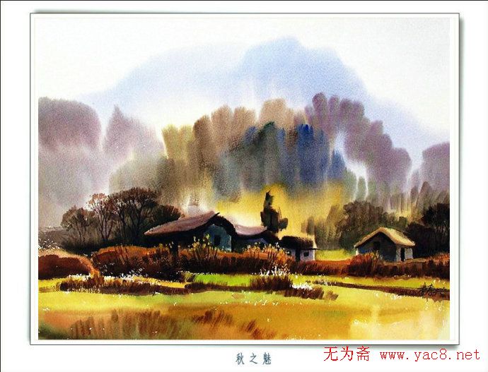 查寿兴水彩风景画作品欣赏 图1